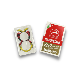 Briscola - Scopa Plastic Playing Cards - Napoletane - 150° Anniversary